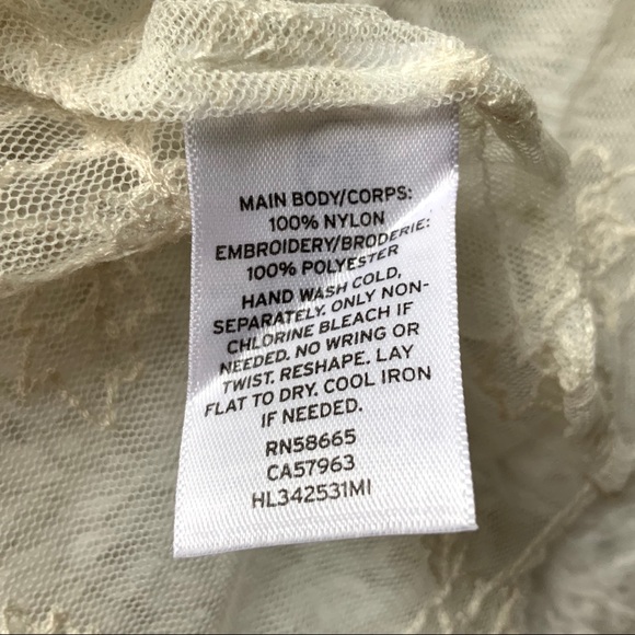 Nordstrom Hinge Sheer Lace Top - Picture 8 of 8